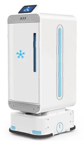 Dezinfekcijas robots telpai